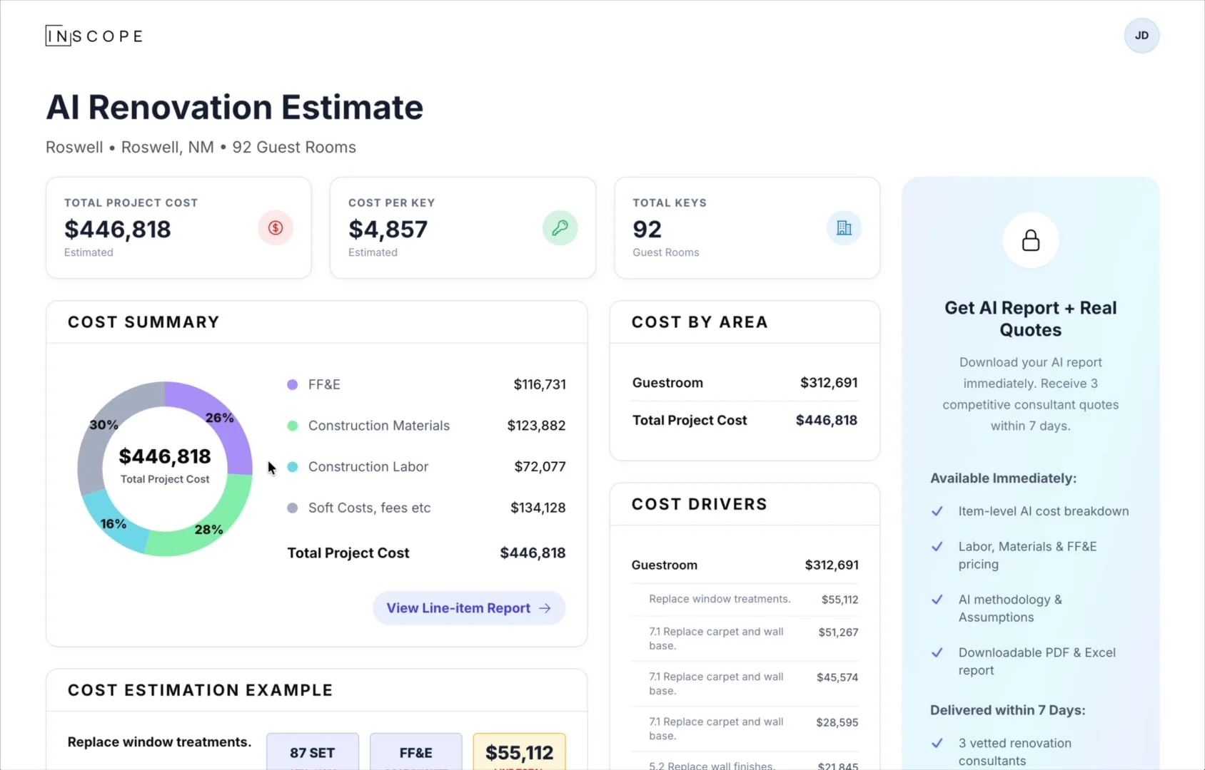 See the estimate